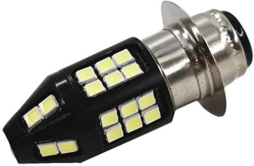 SHENKENUO H6 6000K Led Headlight Bulbs for Honda Sportrax TRX400EX 1999-2008 Kawasaki BAYOU 300 PRAIRIE 300 360 400 Suzuki Eiger 400 Vinson 500 Yamaha GRIZZLY 350 400 600, 2 PCS LED Light Bulbs