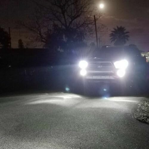 Fit For 2005-2019 Ford F250 F350 F450 Super Duty - 6x LED Headlights Fog Light Bulbs Combo 6000K White