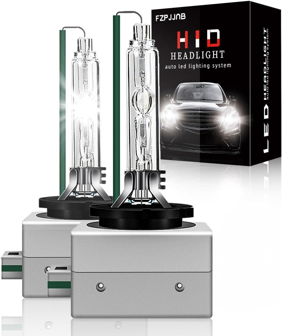Fit for Buick Enclave 2013-2018 D3S High/Low Beam Xenon 35W HID Bulbs,Super Bright D3S HID Bulbs for Chevrolet GMC Cadillac Buick Dodge Ford, 6000K Cool White Plug-n-Play,Pack of 2