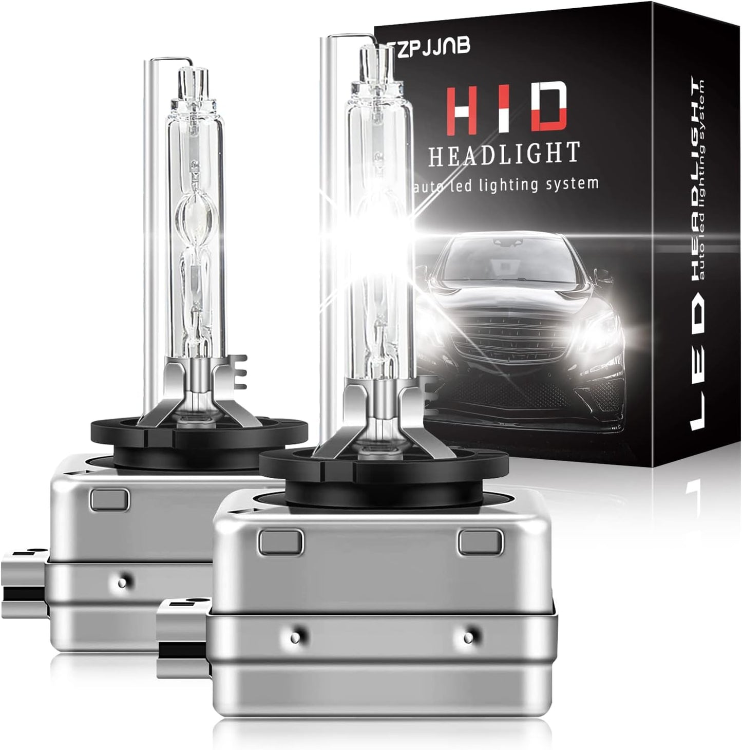 Fit for Buick Enclave 2013-2018 D3S High/Low Beam Xenon 35W HID Bulbs,Super Bright D3S HID Bulbs for Chevrolet GMC Cadillac Buick Dodge Ford, 6000K Cool White Plug-n-Play,Pack of 2