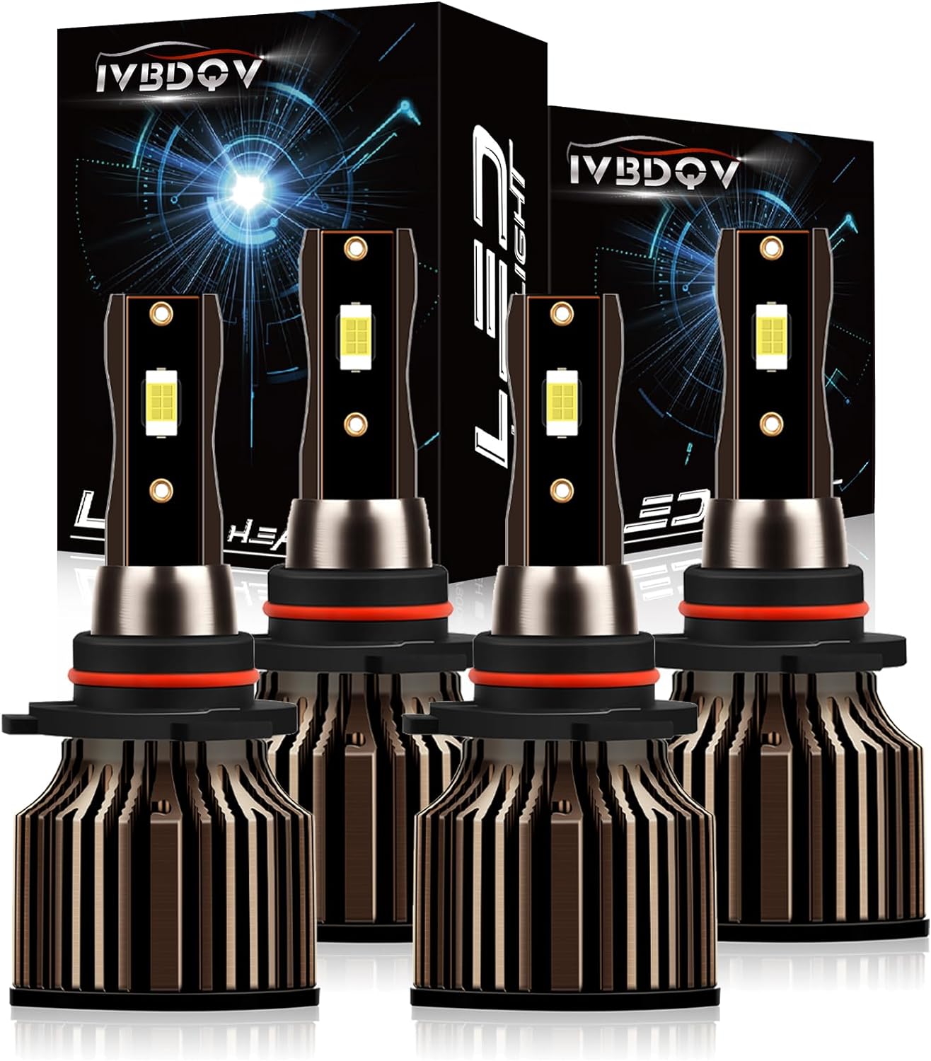 Fit (1999-2002) for CHEVROLET CHEVY SILVERADO 1500 LED Headlight Bulbs,9005/HB3 High Beam+9006/HB4 Low Beam+880 Fog Light Led Headlight Bulbs 500% Brightness 80W 36000LM 6500K Cool White 6PCS