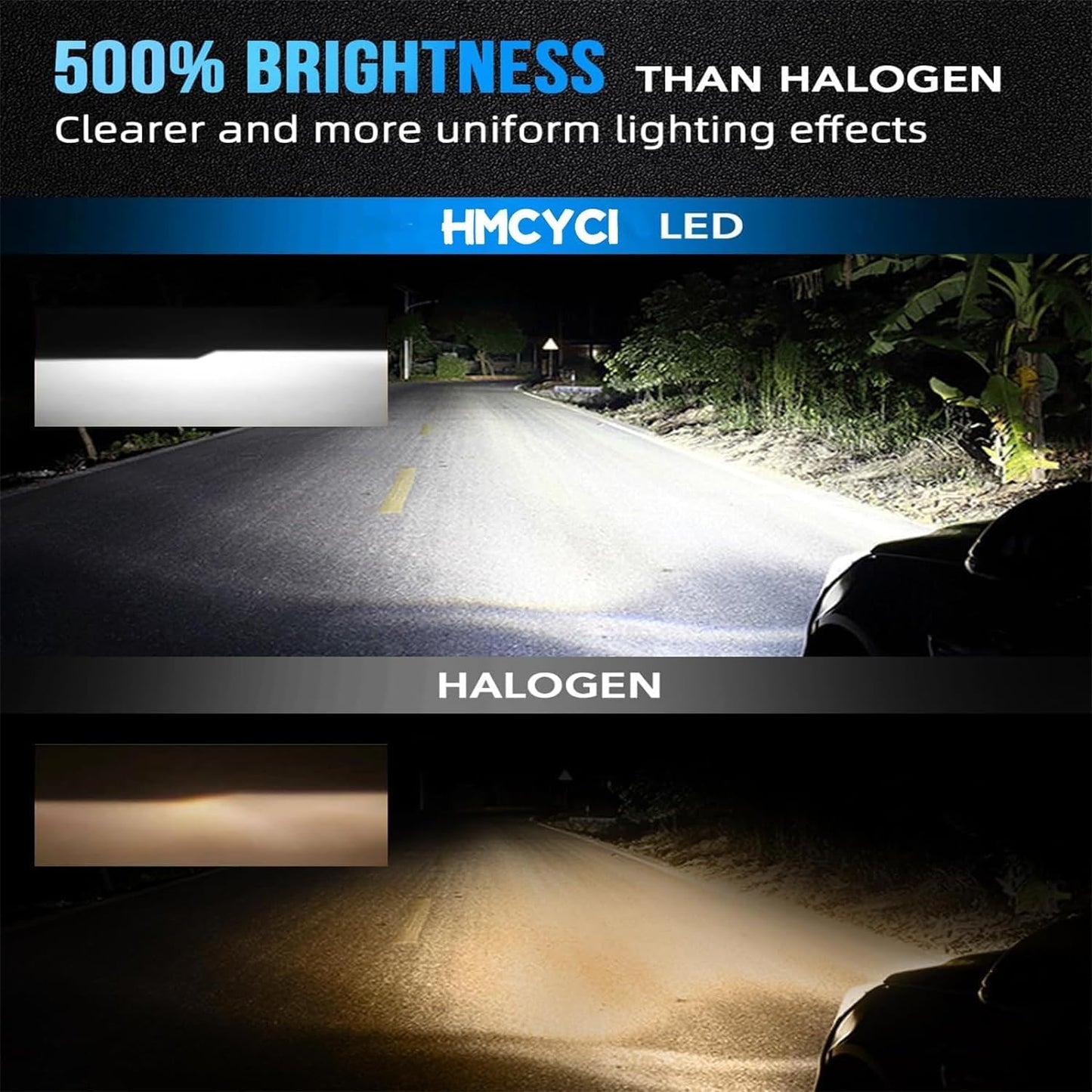 Fit For Chevy Silverado 1500 2500 3500 HD (1999-2002) LED Headlight Bulbs,9005 9006 High Low Beam + 880 Fog Lights,Super Bright Cool White, Plug and Play,Pack of 6