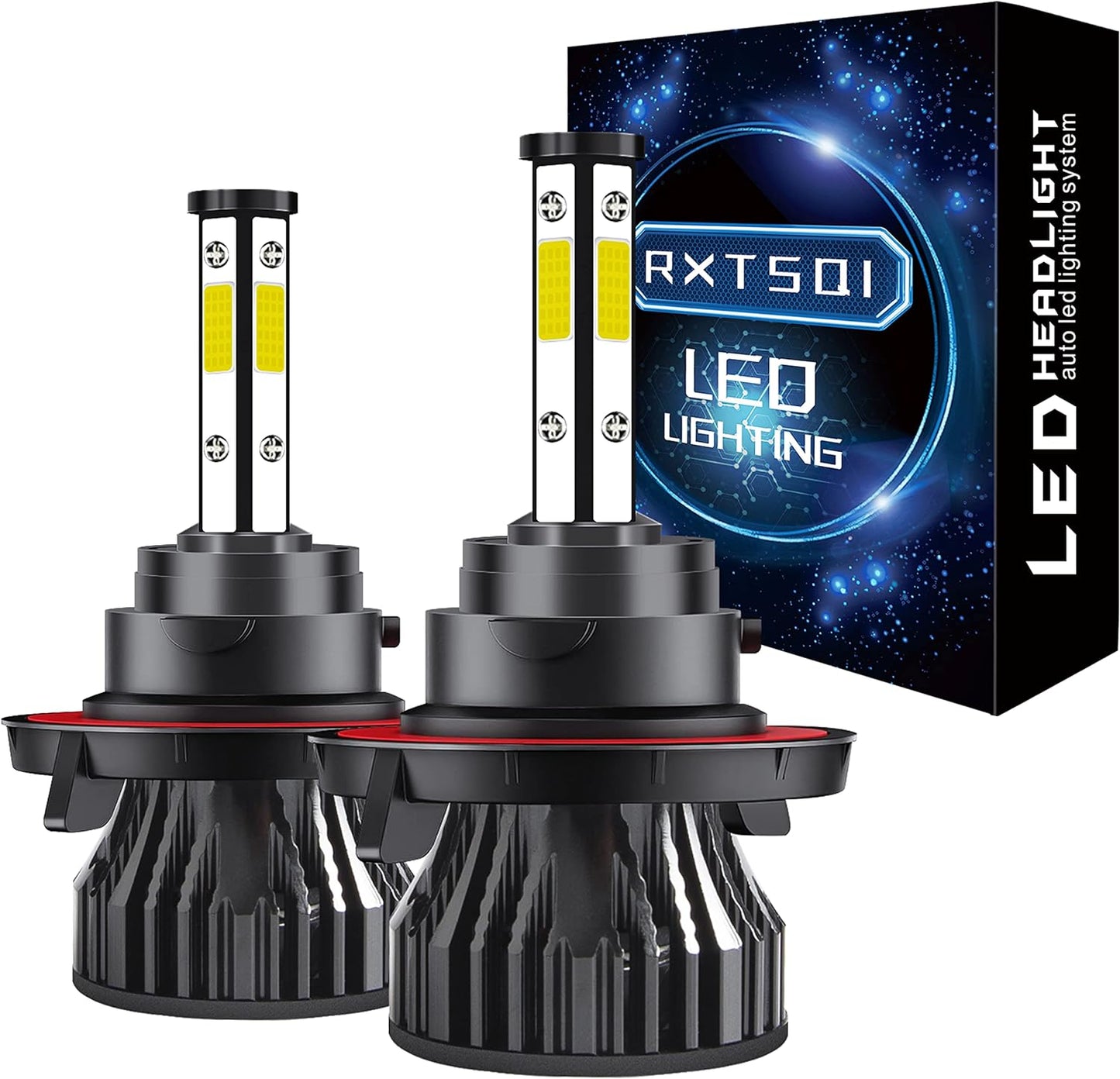 Fit For 1993-2003 Ford F150,Super Bright 9007 LED Headlight Bulbs,6000K 31000LM 90W High Power,IP68 Waterproof Easy Install Headlight Bulbs,2PCS
