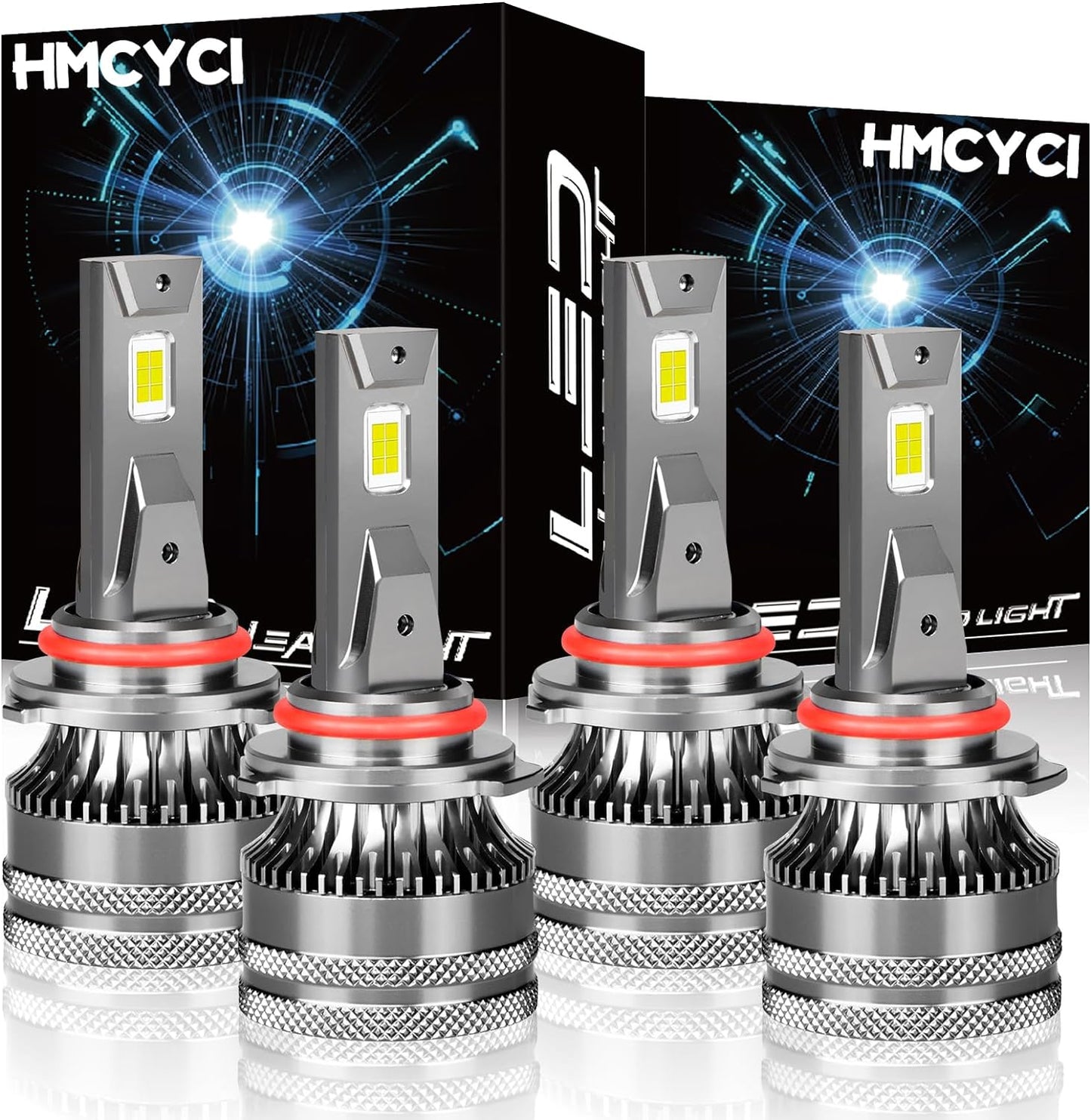 Fit For Chevy Suburban 1500 2500 (2007-2014) LED Headlight Bulbs, 9005 High Beam + H11 Low Beam + 5202 LED Fog Lights,Super Bright 6500k Cool White, Plug and Play, Pack of 6