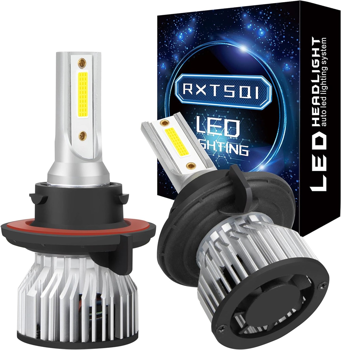 Fit For 1993-2003 Ford F150,Super Bright 9007 LED Headlight Bulbs,6000K 31000LM 90W High Power,IP68 Waterproof Easy Install Headlight Bulbs,2PCS