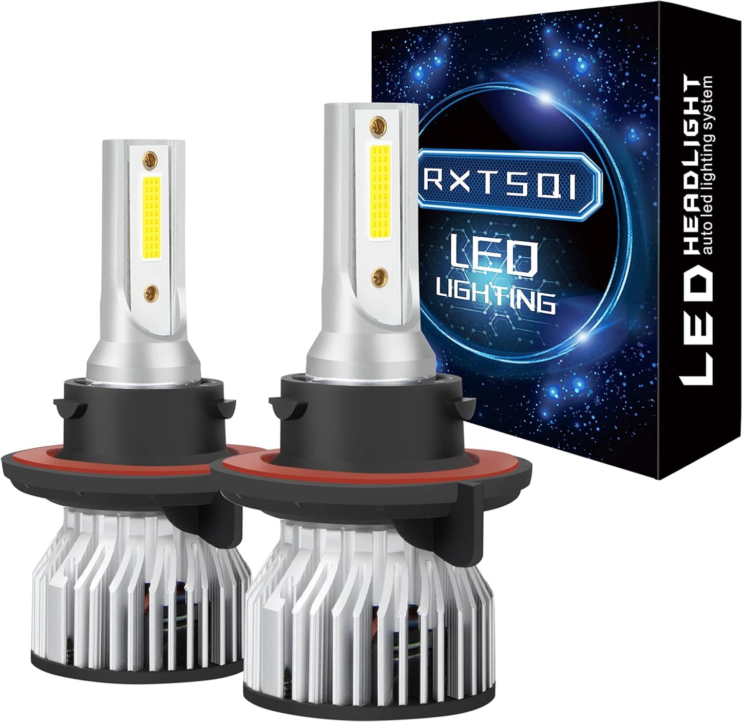 Fit For 1993-2003 Ford F150,Super Bright 9007 LED Headlight Bulbs,6000K 31000LM 90W High Power,IP68 Waterproof Easy Install Headlight Bulbs,2PCS