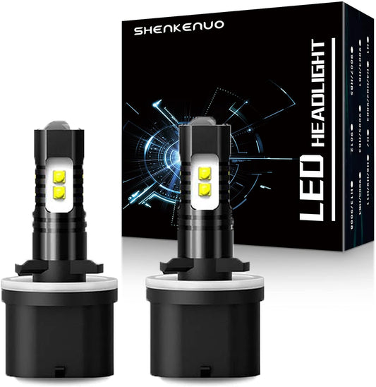 SHENEKNUO Fit For Chevy Silverado (1999-2002) LED Fog Light Bulbs, No strobe 880 Fog Lights 6500k Cool White Plug and Play,2 Pcs