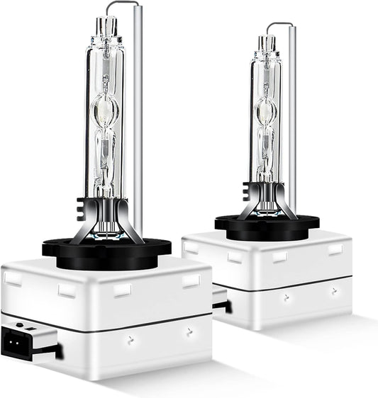 通用 Fit For Cadillac DTS 2006-2011 6000K D1S HID Headlight Bulbs 35W Plug N Play High/Low Beam， Pack of 2