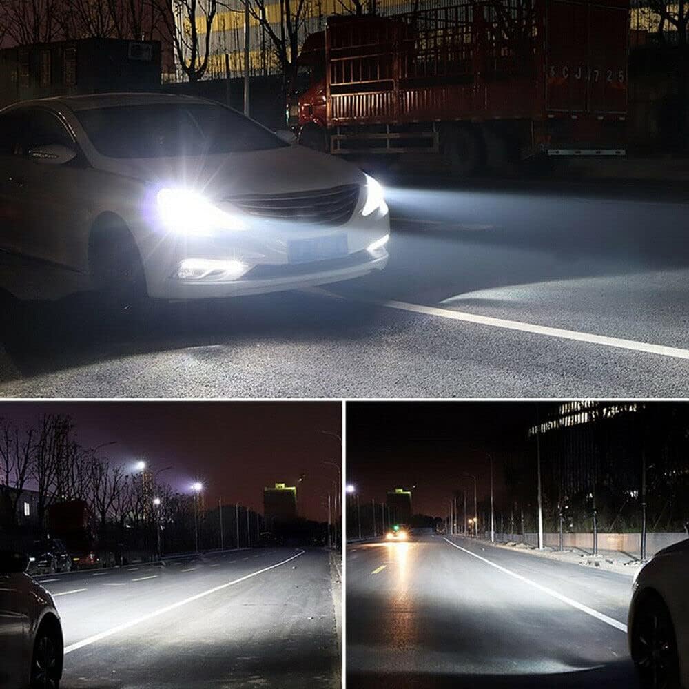 Fit For Honda Accord (2008-2015) LED Headlight Bulbs, 9005 High Beam + H11 Low Beam + H11 LED Fog Lights,Super Bright 6500k Cool White, Plug and Play, Pack of 6