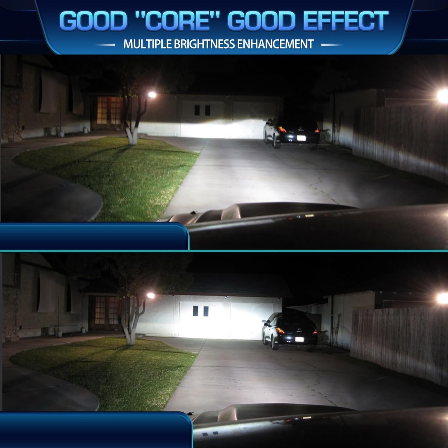 Led Headlights Bulbs Combo Fit for Chevy Silverado 1500 2500 3500 HD (2007-2015), 9005 High Beam + H11 Low Beam + 5202 Fog Lights,Super Bright 6500k Cool White, Plug and Play, Pack of 6