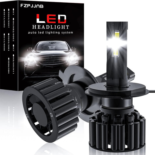 Fit for TOYOTA HIGHLANDER (2008-2010) H4/9003/HB2 LED Bulbs, High/Low Beam Plug and Play Quick Installation, 20000LM Super Bright 6500K Cool White Light, Pack of 2