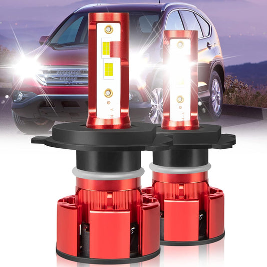 Fit For Honda CR-V 1997-2004 2007-2014 Led Headlight Bulbs, 9003 Led Headlight Bulbs High&Low Beam, 36000LM 6500K 500% Brightness 9003 Led Headlights, 2pcs 9003 Light Bulbs