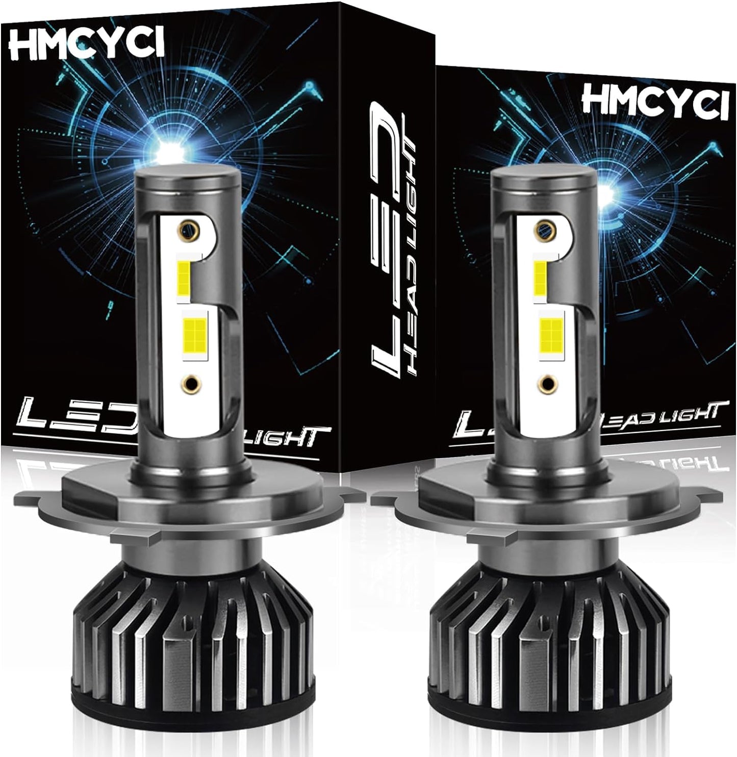 Fit For TOYOTA CAMRY (2007-2014) LED Headlight Bulbs,9005 High Beam H11 Low Beam + H11 Fog Light, Super Bright 6500k Cool White, Plug and Play, Pack of 6