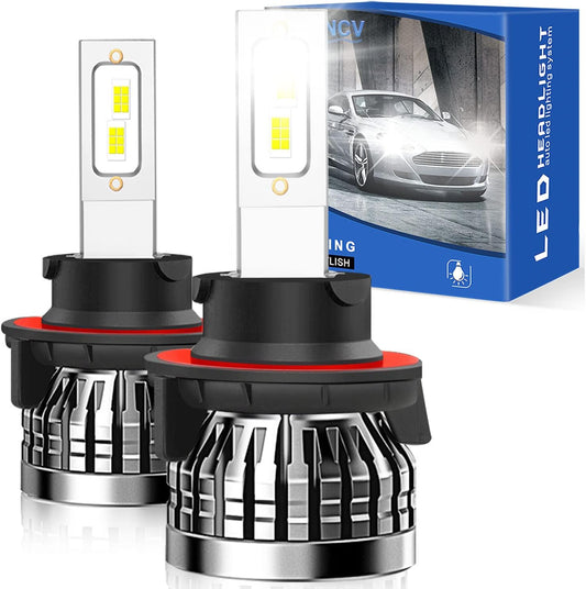 Fit For Chevy Cruze (2011-2015) LED Headlight Bulbs,H13/9008 High beam and Low Beam 6000K White Plug and Play,Pack of 2…