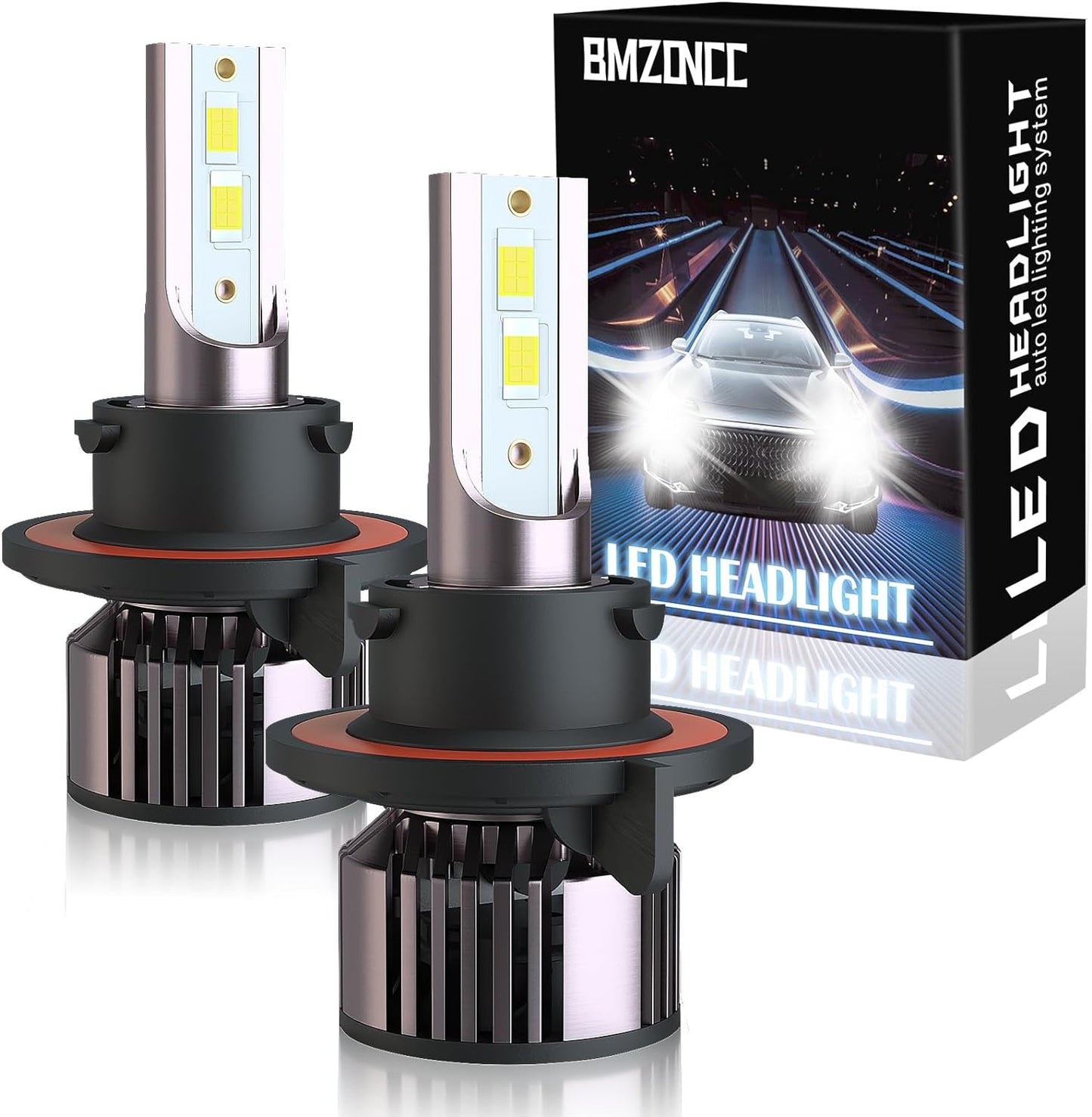 H13/9008 LED Bulbs For Ford F150 (2004-2014), F-250 F-350 Super Duty (2005-2020) Pack of 2