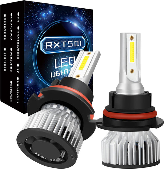 Fit For 1993-2003 Ford F150,Super Bright 9007 LED Headlight Bulbs,6000K 31000LM 90W High Power,IP68 Waterproof Easy Install Headlight Bulbs,2PCS